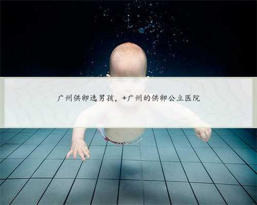 广州供卵选男孩， 广州的供卵公立医院